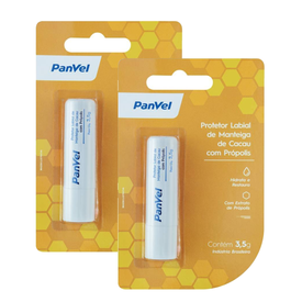 Kit Manteiga De Cacau Com Propólis Panvel 3,5G 2 unidades