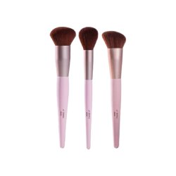Kit De Pincéis Para Maquiagem Panvel Make Up Pincel Para Blush + Pincel Para Base + Pincel Para Contorno
