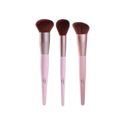 Kit de Pincéis para Maquiagem Panvel Make Up Pincel para Blush + Pincel para Base + Pincel para Contorno