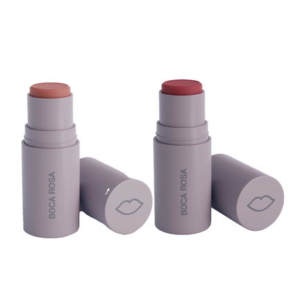 Kit Boca Rosa Beauty Blush Multifuncional Stick Cor Gyn + Blush Multifuncional Stick Cor Beagá