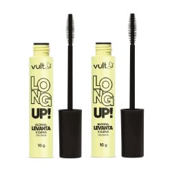 Kit Máscara De Cílios Vult Long Up Preta 10g 2 Unidades