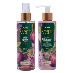 Kit Panvel Loção Hidratante Corporal Ameixa Vert 190g + Body Splash Desodorante Corporal Ameixa Vert 200ml