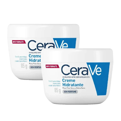 Kit Creme Hidratante Corporal Cerave 85G 2 unidades