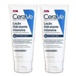 Kit Loção Facial Hidratante Intensiva Cerave Ureia 200ml 2 Unidades