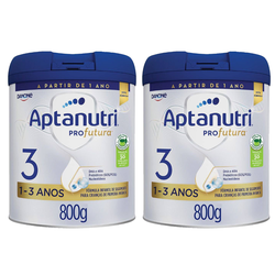 Kit Fórmula Infantil Aptanutri Profutura 3 800g 2 Unidades