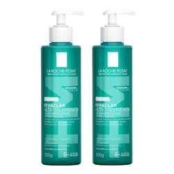 Kit Gel De Limpeza Facial La Roche-posay Effaclar Alta Tolerância Para Pele Oleosa 300g 2 Unidades