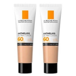 Kit Protetor Solar Facial La Roche-posay Anthelios Ultra Cover Cor 2.5 Fps60 30g 2 Unidades