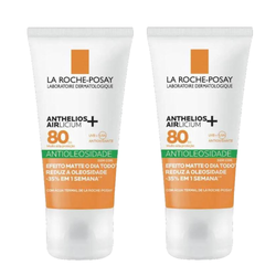Kit Protetor Solar Facial Antioleosidade La Roche-posay Anthelios Airlicium+ Fps80 40g 2 Unidades