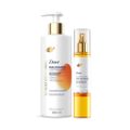 Kit Dove Óleo Sérum Em Spray Corporal Tom Uniforme 150Ml + Sérum Hidratante Niacinamida + Uniformizador 380Ml