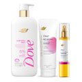 Kit Dove Sérum Hidratante Corporal Pró Retinol + Firmador 180Ml + Óleo Sérum Em Spray 150Ml + Sabonete Líquido Uniform Skin 547Ml