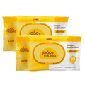 Kit Lenço Umedecido Para Bebê Com Fragrância João E Maria 180 Unidades