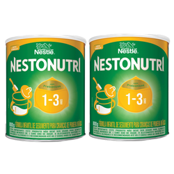 Kit Fórmula Infantil De Seguimento Nestonutri 1+ 800g 2 Unidades