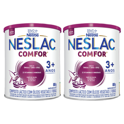 Kit Composto Lácteo Nestle Neslac Comfor 800g 2 Unidades