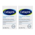 Kit Sabonete Em Barra De Limpeza Suave Cetaphil Para Pele Normal A Seca E Sensível 127G 2 unidades
