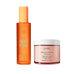 Kit Skelt Body Splash Amalfi Sunset 100ml + Hidratante Corporal Amalfi Sunset 200g