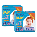 Kit Fralda Panvel Baby Soft Sec G Com 120 Unidades
