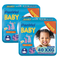 Kit Fralda Panvel Baby Soft Sec Xxg Com 80 Unidades