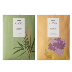 Kit Panvel Sachê Perfumado Casa Bambu 25g + Sachê Perfumado Casa Verbena 25g