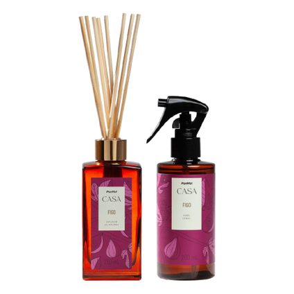 Kit Panvel Home Spray Casa Figo 200Ml + Difusor Casa Figo 250Ml
