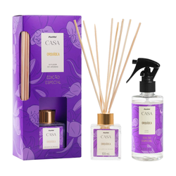 Kit Panvel Difusor De Ambiente Casa Orquídea 100ml + Home Spray Casa Orquídea 200ml