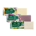 Kit Panvel Sabonete Em Barra Vert Maracujá 120g + Água De Coco 120g +  Esfoliante Vert Ameixa 120g 