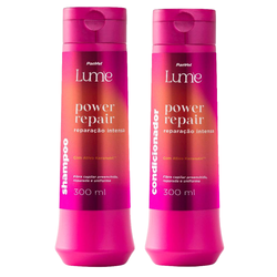 Kit Panvel Condicionador Power Repair Lume 300ml + Shampoo Power Repair Lume 300ml