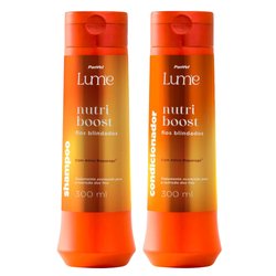 Kit Panvel Shampoo Nutri Boost Lume 300ml + Condicionador Nutri Boost Lume 300ml