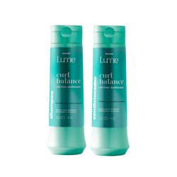 Kit Panvel Condicionador Curl Balance Lume 300ml + Shampoo Curl Balance 300ml