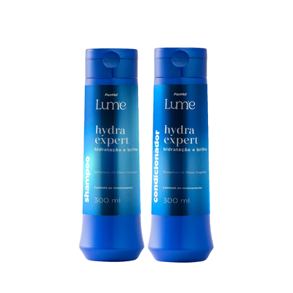 Kit Panvel Shampoo Hydra Expert Lume 300Ml + Condicionador Hydra Expert 300Ml