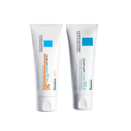 Kit La Roche-Posay Creme Hidratante Facial Cicaplast Baume B5+ 40Ml + Protetor Solar Facial Cicaplast Balm B5 Fps50 40Ml