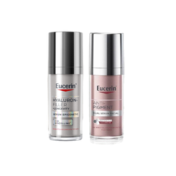 Kit Eucerin Sérum Facial Dual Anti Pigment 30ml + Sérum Facial Hyaluron Filler Epigenetic 30ml