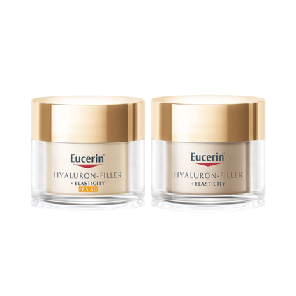 Kit Eucerin Creme Facial Dia Anti Idade Firmador Fps30 50Ml + Creme Facial Anti Idade Firmador Noite 50Ml