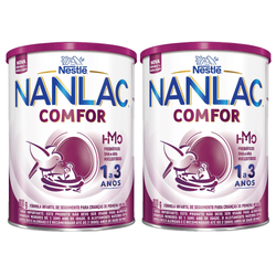 Kit Fórmula Infantil Nestlé Nanlac Comfor 800g 2 Unidades