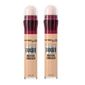 Kit Corretivo Líquido Maybelline Eraser Instant Age Rewind 120 Light 5.9Ml 2 unidades