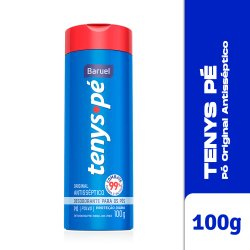 Talco Para Pés Em Pó Tenys Pé Original 100g