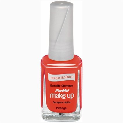 ESMALTE CREMOSO HIPOALERGÊNICO PANVEL MAKE UP PITANGA 8ML