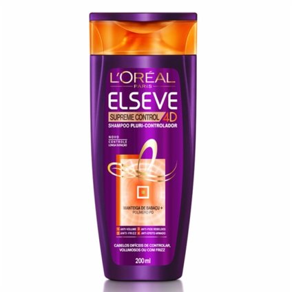 SHAMPOO ELSEVE SUPREME CONTROL 4D 200ML