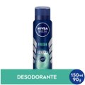 DESODORANTE ANTITRANSPIRANTE NIVEA MEN AEROSSOL FRESH ACTIVE 150ML