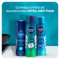 DESODORANTE ANTITRANSPIRANTE NIVEA MEN AEROSSOL FRESH ACTIVE 150ML
