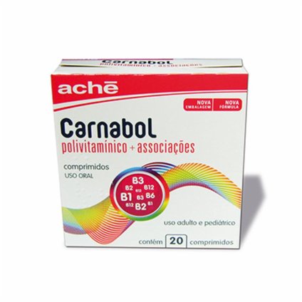 CARNABOL 20 COMPRIMIDOS