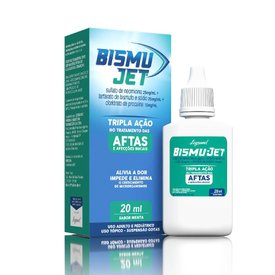 BISMU-JET TRATAMENTO PARA AFTAS 20ML