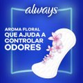 PROTETORES DIÁRIOS ALWAYS COM PERFUME COM 40 UNIDADES