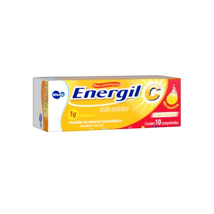 ENERGIL C 1G EFERVESCENTE COM 10 COMPRIMIDOS