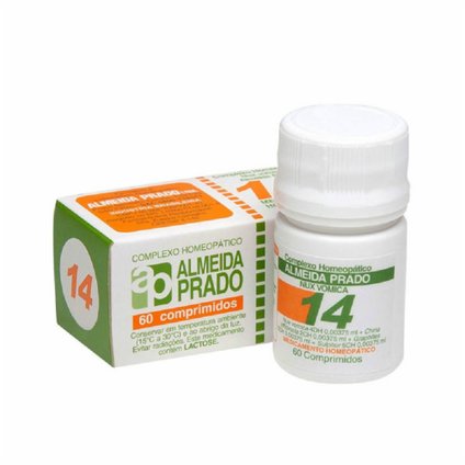 COMPLEXO HOMEOPATICO ALMEIDA PRADO 14 60 COMPRIMIDOS