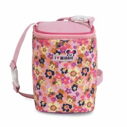 Porta Mamadeira Baby Go Minnie Rosa Estampado