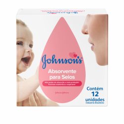 Absorventes Para Seios Johnson's Com 12 Unidades