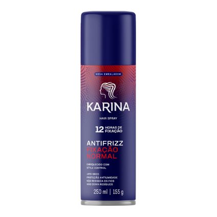 HAIR SPRAY KARINA FIXAÇÃO NORMAL 250ML