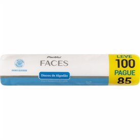 ALGODÃO DISCOS PANVEL FACES LEVE 100 PAGUE 85