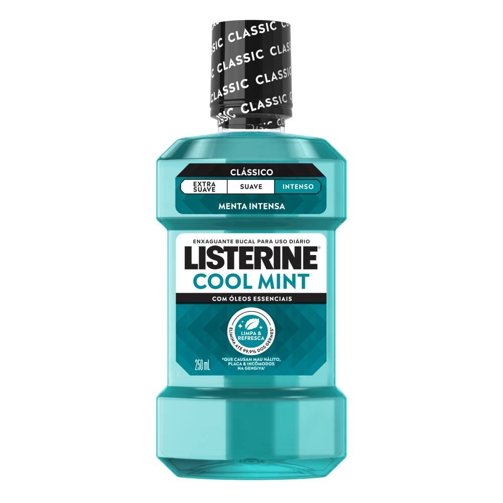 Enxaguante Bucal Listerine Cool Mint Intenso 250ml