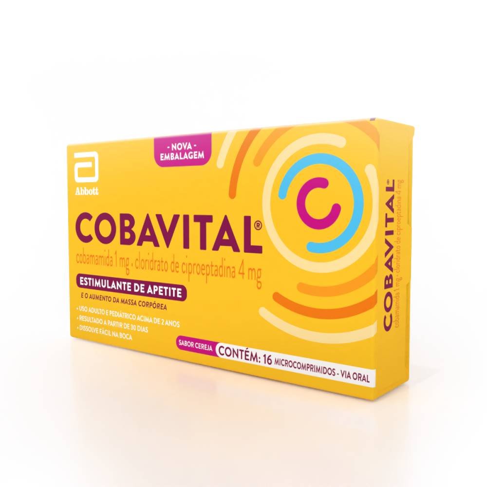 Cobavital 1/4mg 16 Comprimidos